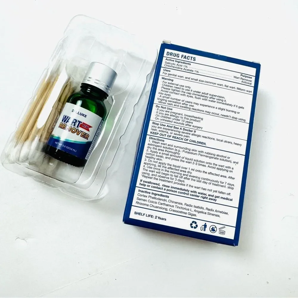 NEW Dr. Luke Liquid Wart Remover Treatment Fast Acting